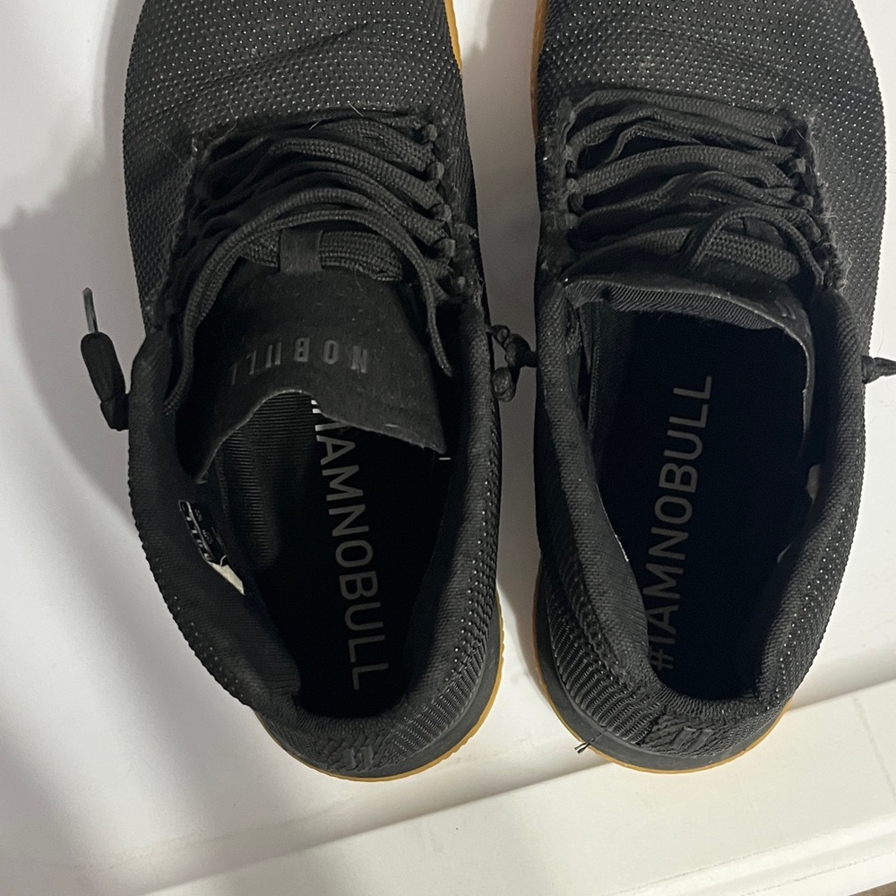 NOBULL Black and Tan Men's Athletic Shoes - Picture 6 of 7